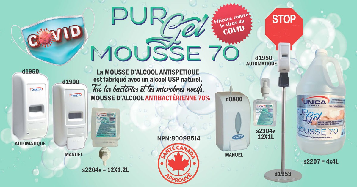 Purgel Mousse - 70 NPN 80098514 (Unicafoam 800)