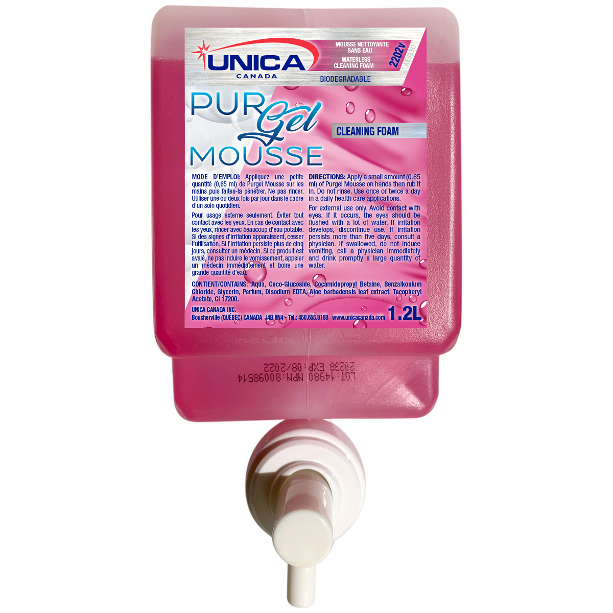 Purgel Mousse (800 Unicafoam)