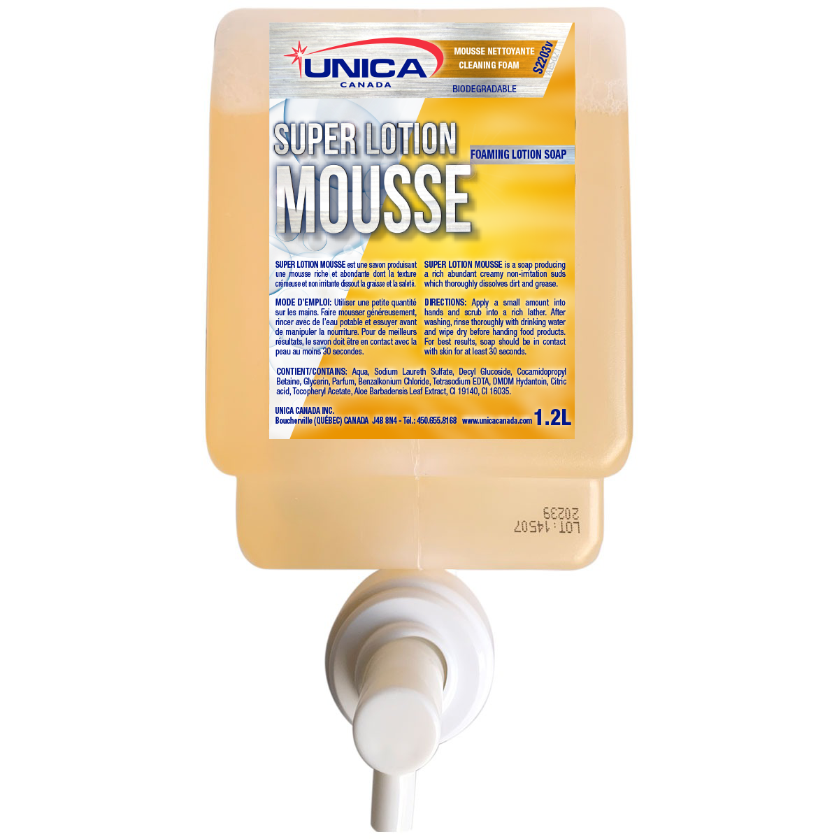 Super Lotion Mousse (800 Unicafoam)
